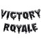 Fortnite Victory Royale Foil Letter Balloon Banner Kit – 13 Balloons with Twine - Fortnite Party Decorations